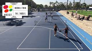 $4,800 Heist Pickleball Open Group B: Milton Hopkins/Tim Mamoyac vs Tia Elpusan/Nicole Eugenio