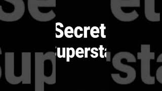 Secret Superstar Coming Secret Superstar In Bollywood Coming Singing