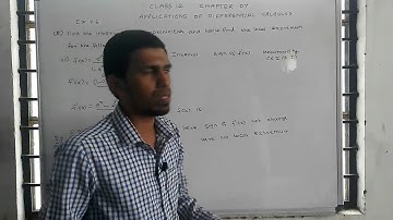 Class 12 Maths | Chapter 7 | Applications of Differential calculus | Exercise: 7.6 | Q no : 2 (iii)