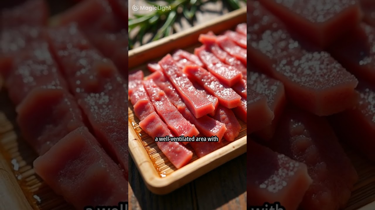 Производство картофеля: руководство по приготовлению закуски из сушеной говядины.