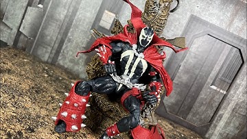 Mcfarlane Toys Deluxe Throne SPAWN Action Figure Set Review