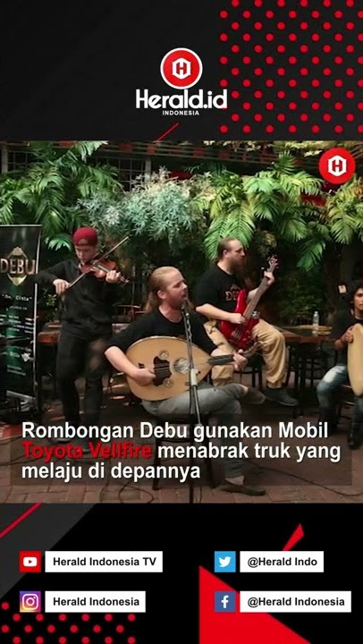Diduga Sopir Mengantuk, Grup Musik Debu Kecelakaan di Tol Probolinggo #short