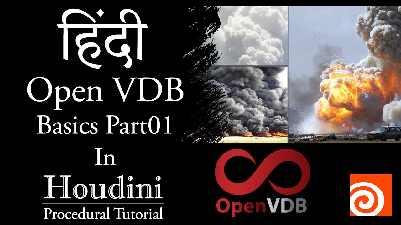 Houdini Open VDB Basic Tutorial Part01 Hindi Tutorial - YouTube
