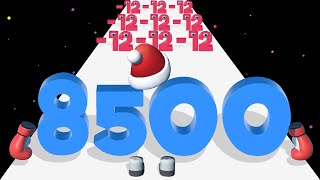 NUMBER RUN 3D - Number Master 3D (NOOB vs PRO vs HACKER) All Levels