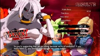 Keflaandroid 18Android 21 Vs Friezacellmajin Buu Dragon Ball Fighterz