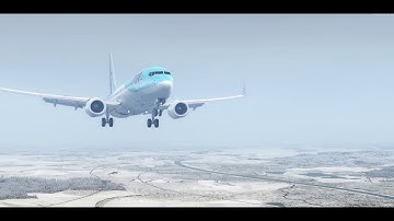 [P3D V4] PMDG 737-800 Landing in Salzburg