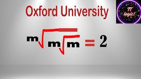 Can You Solve Oxford University Admission Interview Question?