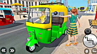 Tuk Tuk Auto Rickshaw Game #33 - Auto Rickshaw Fun Uphill Driving - Android Gameplay screenshot 3