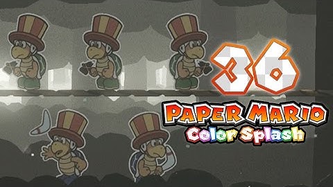 Paper Mario: Color Splash - Part 36: Mossrock Theater!