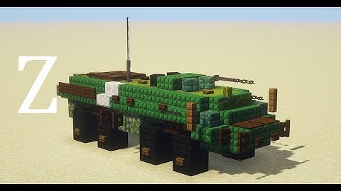 Minecraft BTR-80 Tutorial 2022