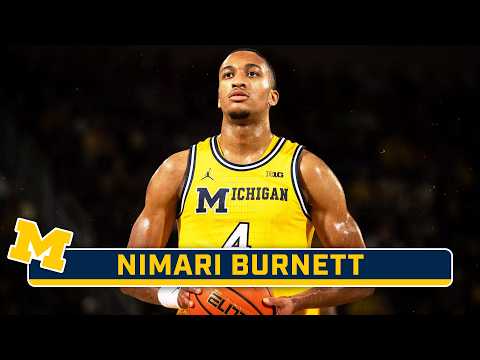 2026 SENIOR HIGHLIGHTS: G Nimari Burnett | Michigan Men's Basketball