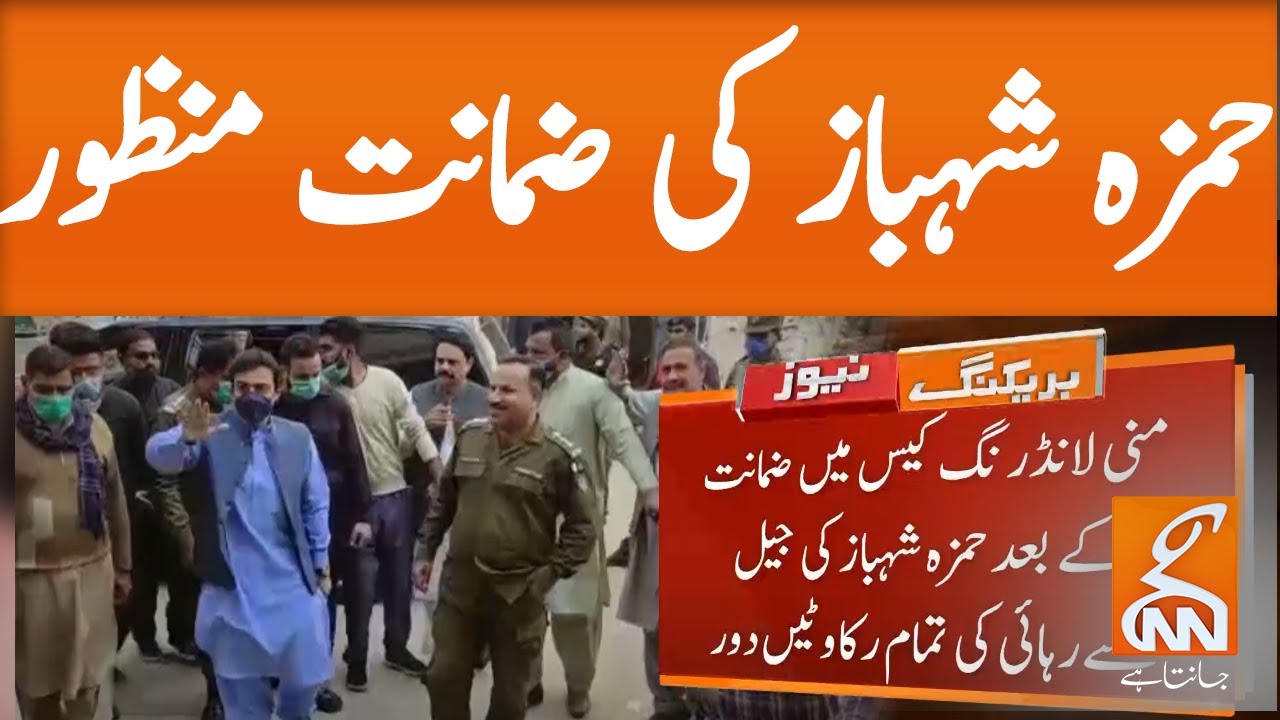 PML-N leader Hamza Shahbaz gets bail in money laundering case