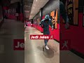 The force is strong with this bobblehead. #starwars #jedi #jalenjohnson #hawks #nba