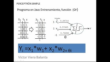 Redes Neuronales Artificiales Creación de un Perceptrón en Java