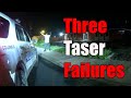Intoxicated Man With a Gun Laughs Off 3 Taser Attempts