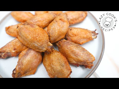 🐤 Baked Salt & Pepper Chicken Wings | 👨🏻‍🍳👩🏻‍🍳 Lazy Cook's Recipes
