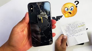 Restoration Destroyed iPhone X, Rebuild Broken Phone For My Fan
