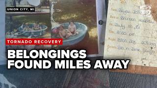 Photos, documents belonging to Union City tornado victims found miles away