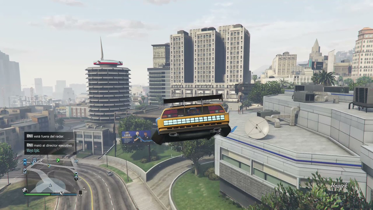 [GTAV][Deluxo vs Mkll off radar]Spin dodge in action