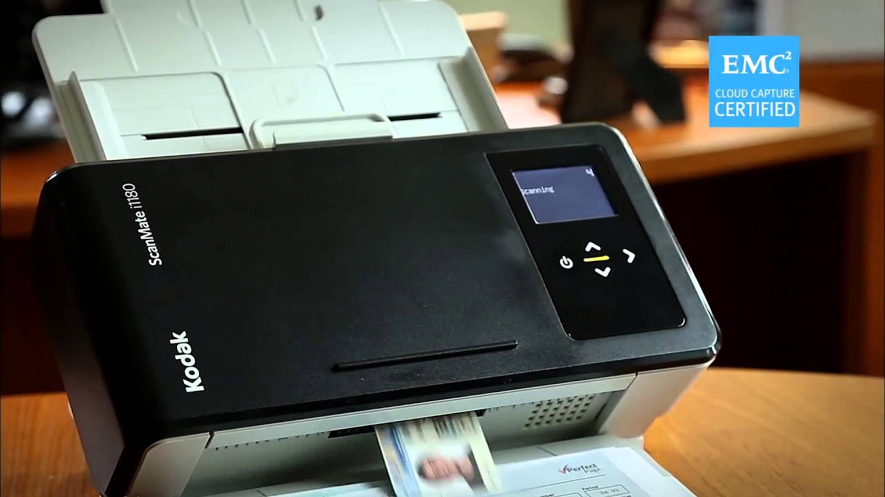Kodak ScanMate i1180 Scanner overview YouTube