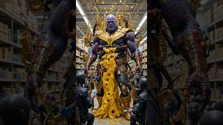 Giant Thanos Just Appeared And Hes Not Moving.