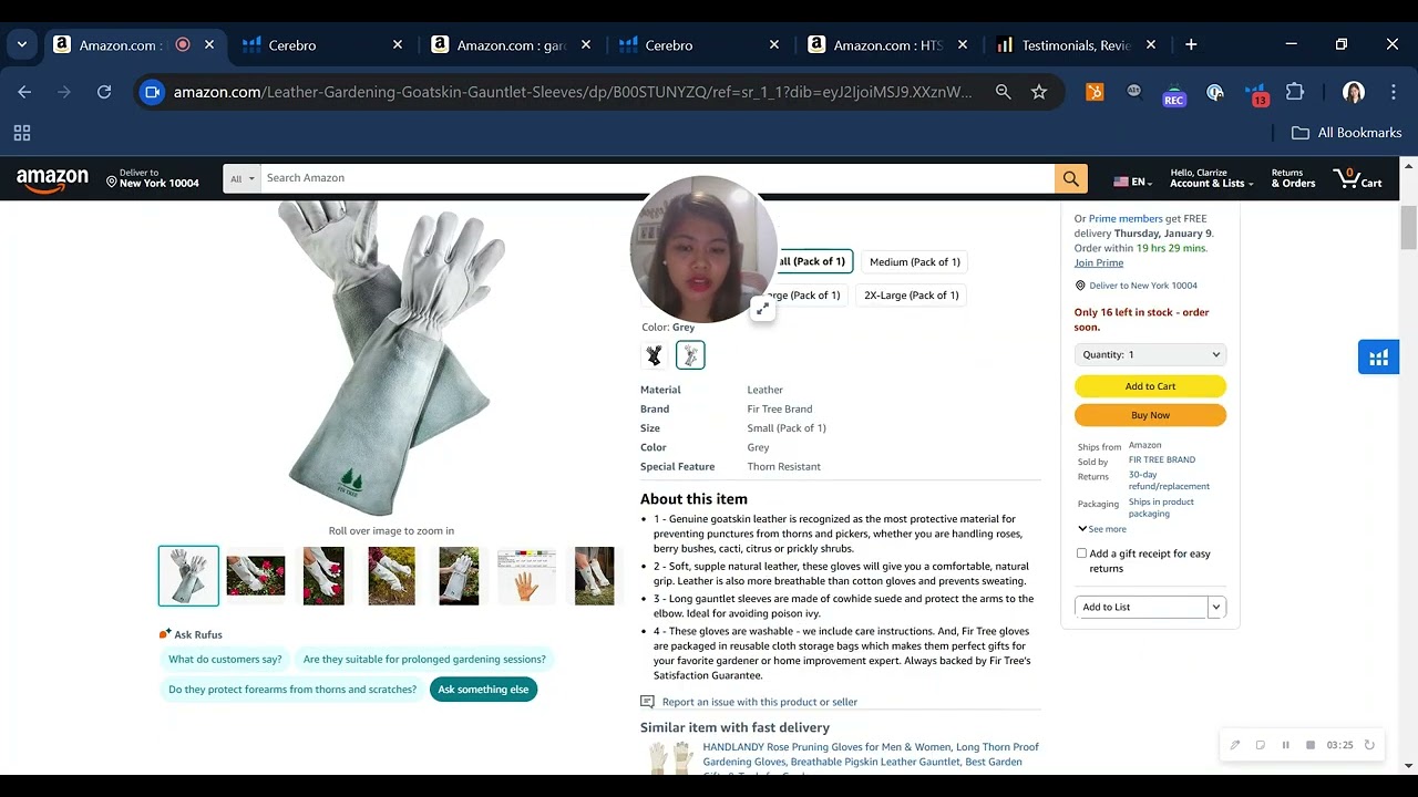 ASIN Review: Gardening Gloves | This Simple Strategy Can Improve Your Amazon Rankings