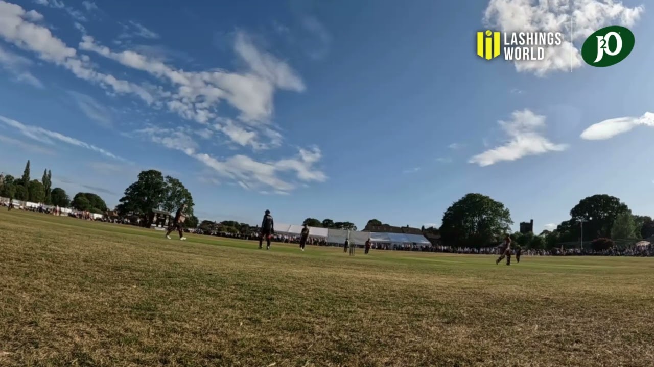 Ryan Sidebottom Finds The Outside Edge!   Lashings vs Lightcliffe 2025