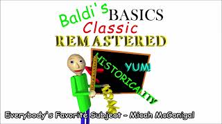 Everybody's Favorite Subject - Baldi's Basics Classic Remastered OST