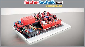 fischertechnik Sorting Line with Color Detection