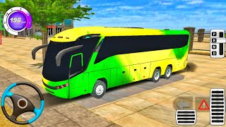 Real 2025 Bus Games Sim Game Extreme Euro Bus Driving Offroad Bus Game! Android Gameplay screenshot 3