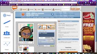 Voki Tutorial and embed in a wiki