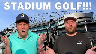 We Play GOLF At Twickenham RUGBY Stadium !!!