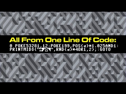 My New Favourite C64 One-Liner?