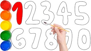 123 Coloring Page | Learn to Draw and Paint Numbers 1 to 10 Easy Step by Step for Kids | KS ART screenshot 5