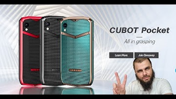 Cubot Pocket Introduction Trailer I Launch I Giveaway