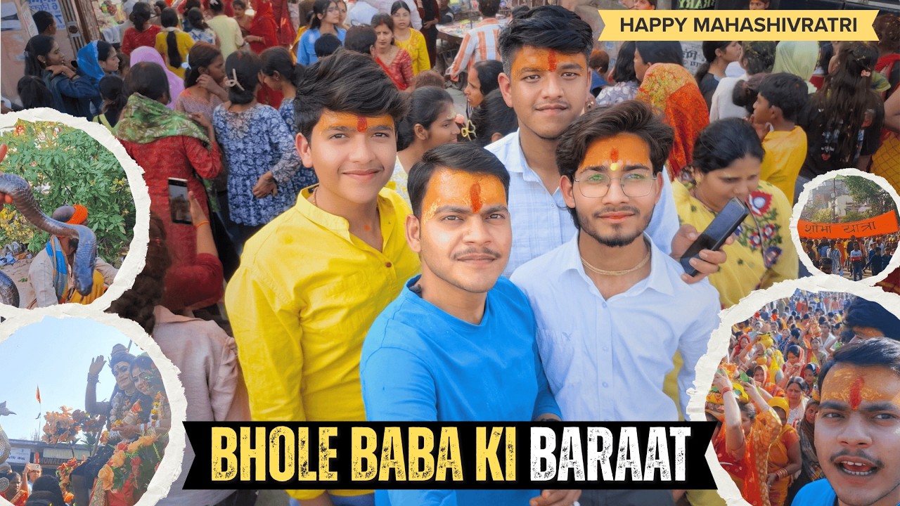 Shivratri Vlog 2026 🔱 Mandir Mein Mic Band 😳 Phir Bhole Baba Ki Baraat!