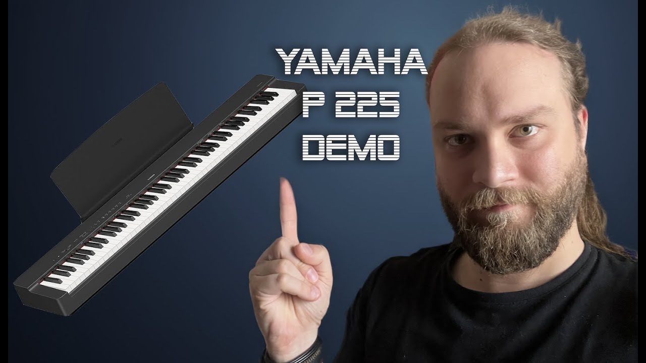 Yamaha P-225 Demo | No Talking |