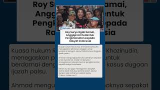 Download Lagu TEGAS! Roy Suryo Ogah Damai, Anggap Hal Itu Bentuk Pengkhianatan kepada Rakyat Indonesia MP3