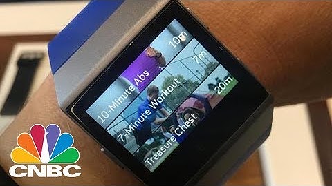 First Look At Fitbit