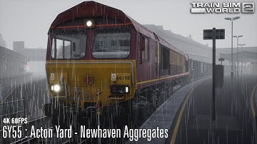 6Y55 : Acton Yard - Newhaven Aggregates - East Coastway - Class 66 - Train Sim World 2