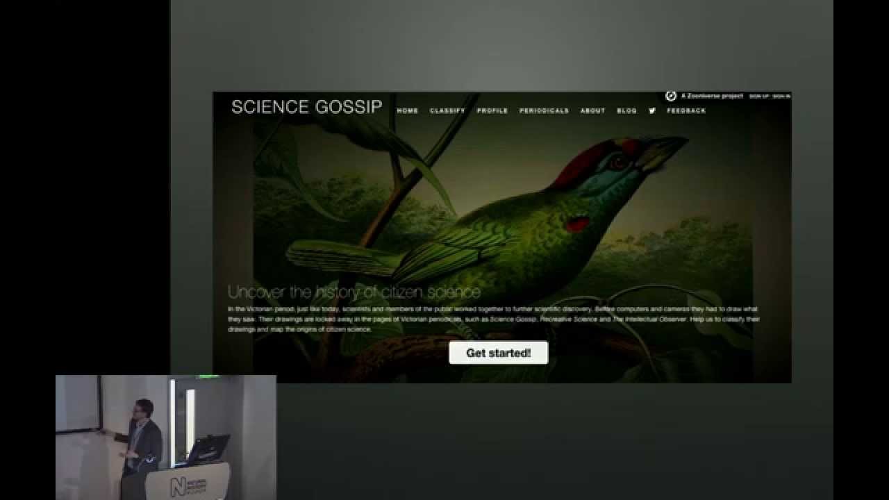 NHM SciFri Seminar - Geoffrey Belknap - Science Gossip (April 2015)