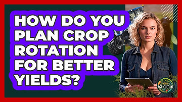 How Do You Plan Crop Rotation For Better Yields? - The World of Agriculture