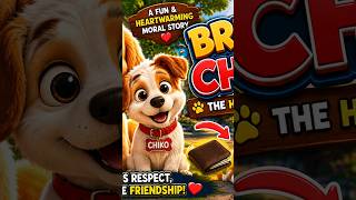 Bruno & Chiko 🐶❤️ The Honest Friends | A Beautiful Moral Story About Honesty | 3D Animation