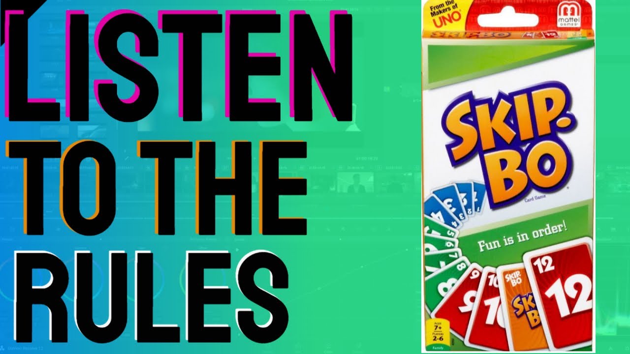 Listen To The Rules Of Skipbo - YouTube