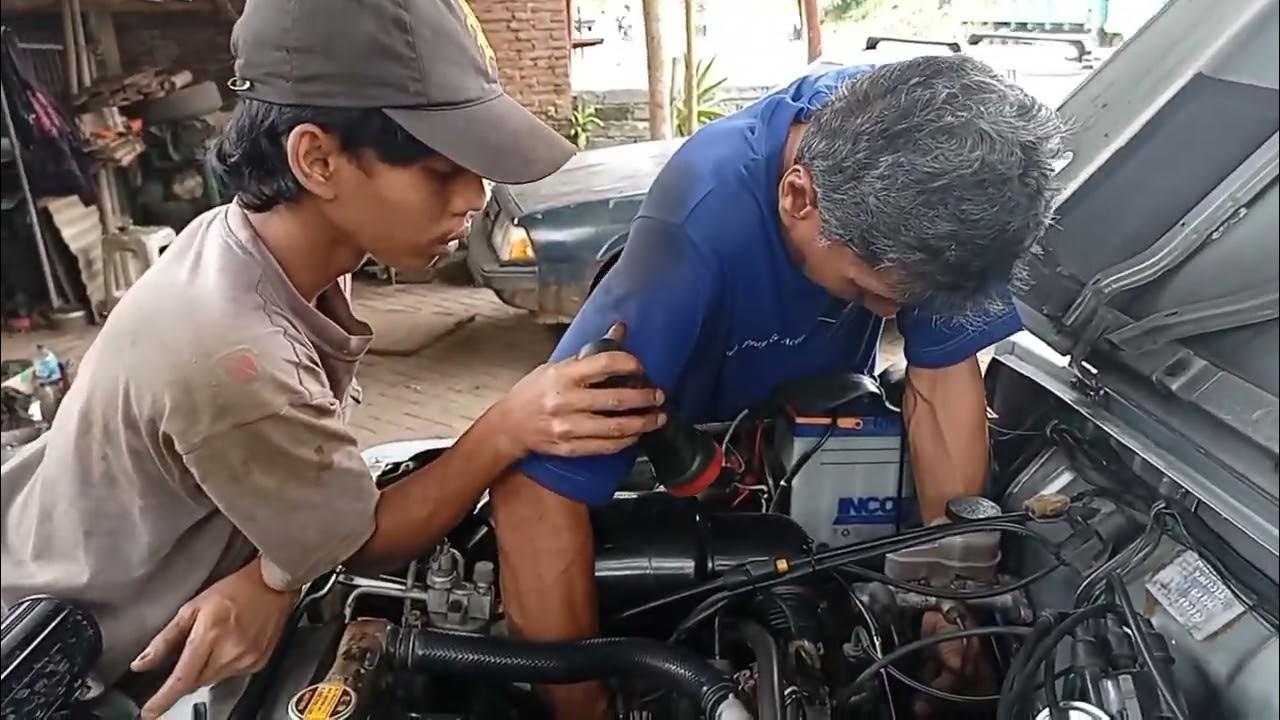 ganti cross joint steering suzuki jimny katana - YouTube