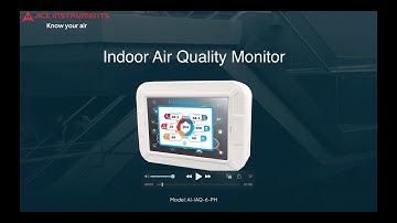 Indoor Air Quality (IAQ) Wi-Fi Monitor Ace Instruments (Measures PM2.5, PM10, VOC, Temp, Humi, CO2)