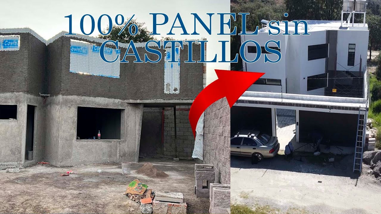 Casa 100% de PANEL COVINTEC, sin CASTILLOS ni COLUMNAS y con ¿CRÉDITO INFONAVIT/FOVISSTE/BANCARIO?