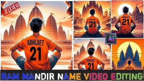 bing image create Jay shree ram | How to create Jay Shri Ram 3D ai photo | jay shree Ram insta story