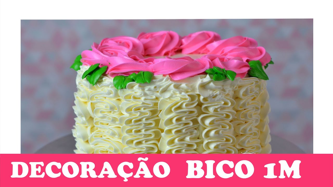 Uma decoração incrível usando chantilly @mastermartinibr bicos (1 M e