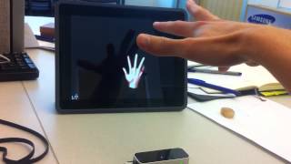 Leap Motion - Hand Animation On Ios V0.1